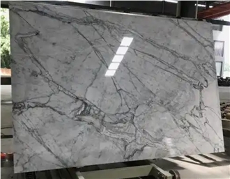 Polished Grey Marble Slabs