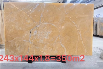 Yellow Honey Onyx Slabs