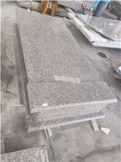 China Solemn G664 Granite Tombstone With High Quality