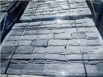 Green Gneiss Machine Cutted Tiles