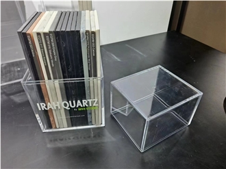 Aluminum Sample Display Case For Stone