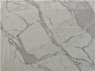 Arabescato Carrara Marble Tiles & Slabs