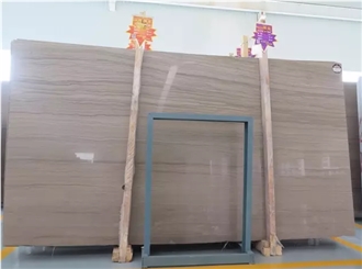 Athens Grey Wood Grain Marble Slabs