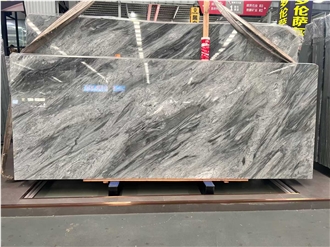 Beautiful Italy Florence Grey Marble Slabs