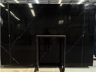 High Quality Black Marquina Marble Slabs