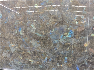 High Quality Labradorite Blue Granite Slabs