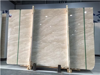 Hot Sale Omani Beige Marble Slabs-Polished