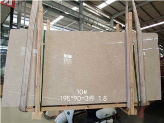 Hot Sale Ottoman Beige Marble Slabs-Polished