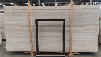 China Wooden Vein Marble Slabs