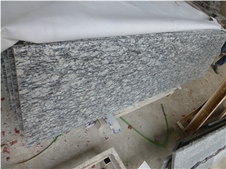 Natural Wave White Granite Stone Slabs