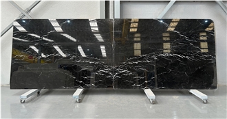 Nero Marquina Marble Slabs 2Cm