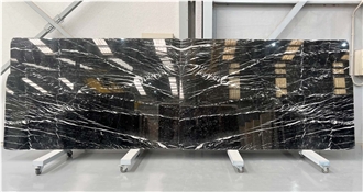 Nero Marquina Marble Slabs 3 Cm