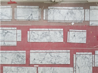 Brazil Super White Quartzite Kitchen Countertop