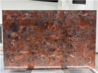 Red Marinace Granite Slabs