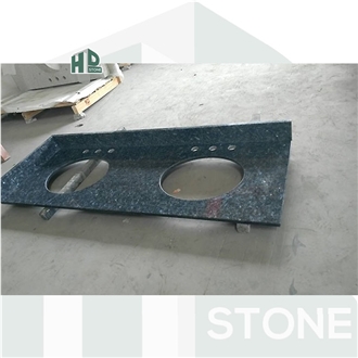 Blue Pearl Granite Polished Bathroom Countertop