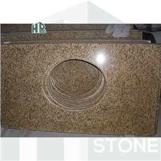 Vietnam Yellow Granite Countertops,Vanity Top Bath Top