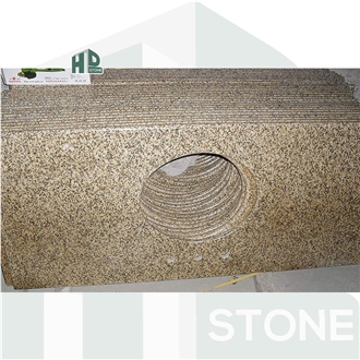 Vietnam Yellow Granite Countertops,Vanity Top Bath Top