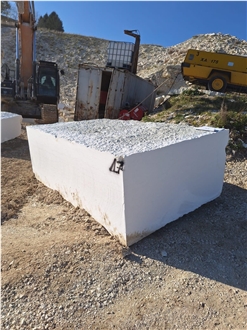 Bianco Perlino, Biancone Asiago White Perlino Marble Blocks