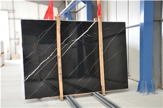 Anatolian Black Marble Slabs