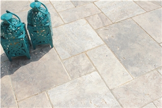 Valencia Travertine French Pattern Tiles