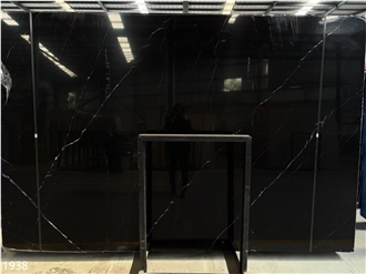 China Marquina Marble Slabs Mosa Classico Nero Black Stone