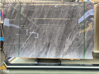 Hilton Grey Marble Slabs Space Gray Stone Tile