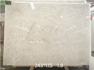 Moon White Ice Onyx Slabs