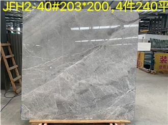 Turkey Hermes Gray  Slab Tile Marble In China Stone Market