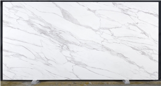 7002 Calacatta Crema PD Printed Quartz Slabs