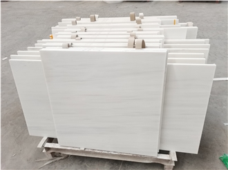 Bianco Dolomite White Marble Bathroom Vanity Tops