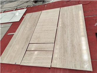 Turkish Roman Travertine Tiles Vein Cut Wall & Floor 24"X48"