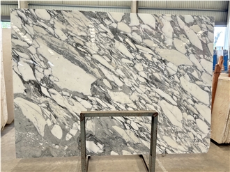 Arabescato Marble Slabs Polished