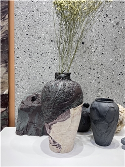 Home Decorative Vase Four Season Pink Marble