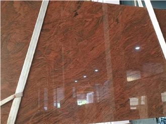 Multicolor Red Granite Stone Slabs