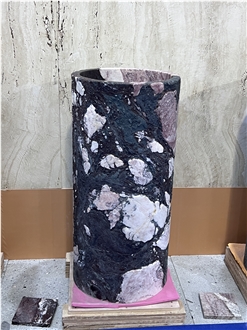 Pedestal Sink In Marbre Les Quatre Saisons
