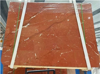 Rosso Alicante Marble Slabs Tiles