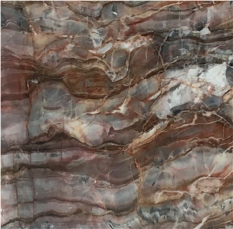 Louis Red Marble Slab Tiles