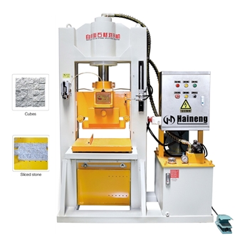 Cubes And Stone Bar Splitting Machine