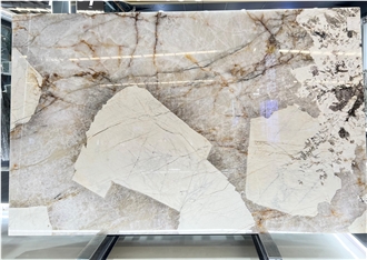 Crystal Patagonia Quartzite Slabs