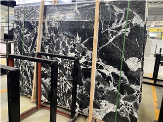 Napoleon Black Bulgari Marble Slabs
