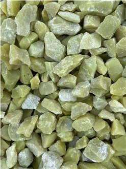 China Dandong Green Super Aggregate Crushed Stone
