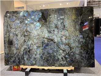 Blue Labradorite Granite Slabs Polished 2Cm