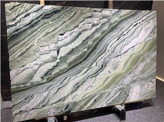 Shangri La Jade Green Marble Slabs