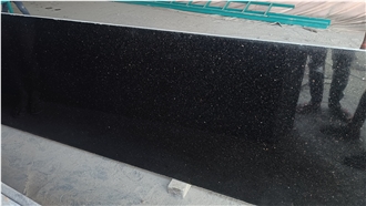 Black Galaxy Granite Slabs Polished 2Cm