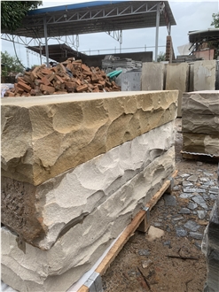 Sandstone Block Steps Garden Stairs