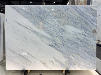 Cristalita Blue Translucent Brazilian Polished Marble Slabs