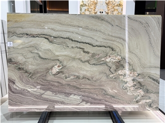 Macaubas Fantasy Light Purple Brazilian Quartzite Slabs