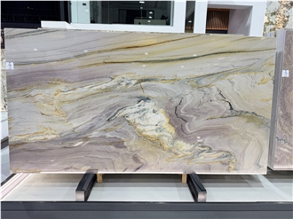 Macaubas Fantasy Meteor Garden Brazilian Quartzite Slabs