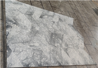 Grey Arabescato Faniello Granite Herribone Tiles