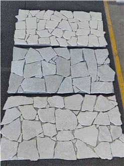 Tumbled Limestone Crazy Paving Flagstone